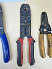 Mixed Lot 4 Wire Strippers Crimpers Cutters GE Copper Only Electrical Hand Tools — photo 5