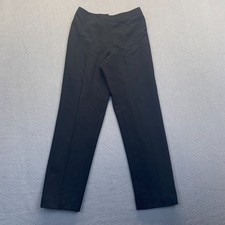 Talbots Womens Black Dress Pants Size 10,Zipper,Lined, 100 Wool