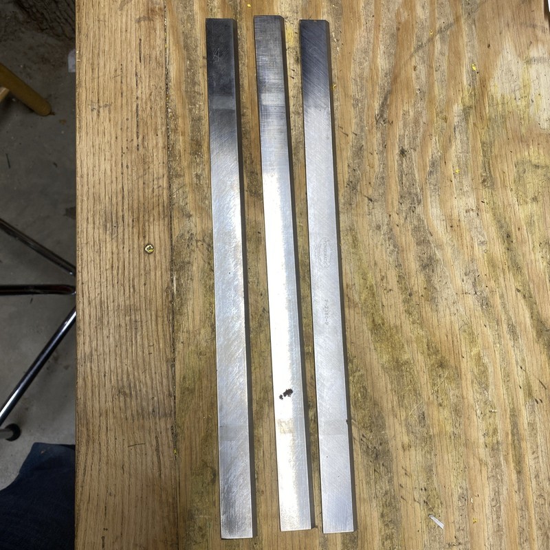 (3) 16.25" Planer Blades Powermatic P-7380-P Made In USA
