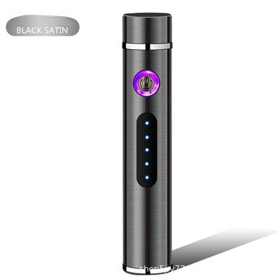 JL109 Six Arc USB Charging Lighter Metal Outdoor Windproof Smoker Lighter Cigar 