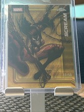 Scream 2026 Topps Chrome Marvel Comics Gold Wave Refractor /50 #148