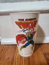 Taza Slurpee The Mighty Thor Años 70 7/11 Marvel Super Heroes