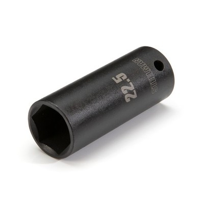 Steelman 22.5mm x 1/2-Inch Drive Thin Wall Deep Impact 6-Point Socket 61022