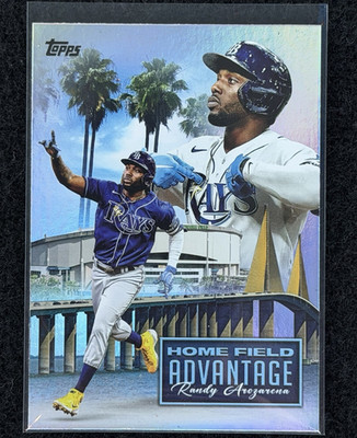Randy Arozarena Topps 2024 Series 1 Rays Home Field Advantage #HFA-9