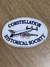 Lockheed Constellation Historical Society Cloth Patch