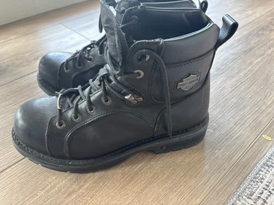 Harley-Davidson Biker Lace Up Boots for Men for Sale | Shop  display picture 1