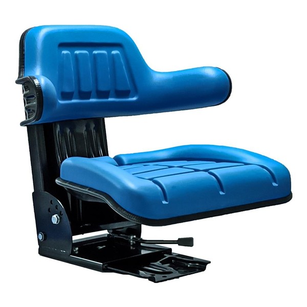 Ford New Holland Schleppersitz Traktor 5000 5600 5610 6600 6610 6700 Sitz Blau-image