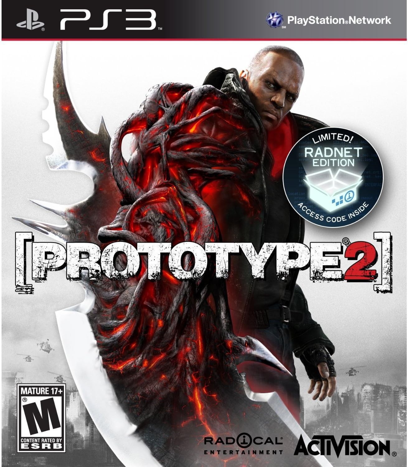 Ps3 PROTOTYPE 2 CON SLIPCASE CARTONATA PlayStation 3 nuovo sigillato italiano