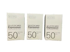 Arkray Glucocard Expression Diabetic Blood Test Strips 50ct (3 boxes)