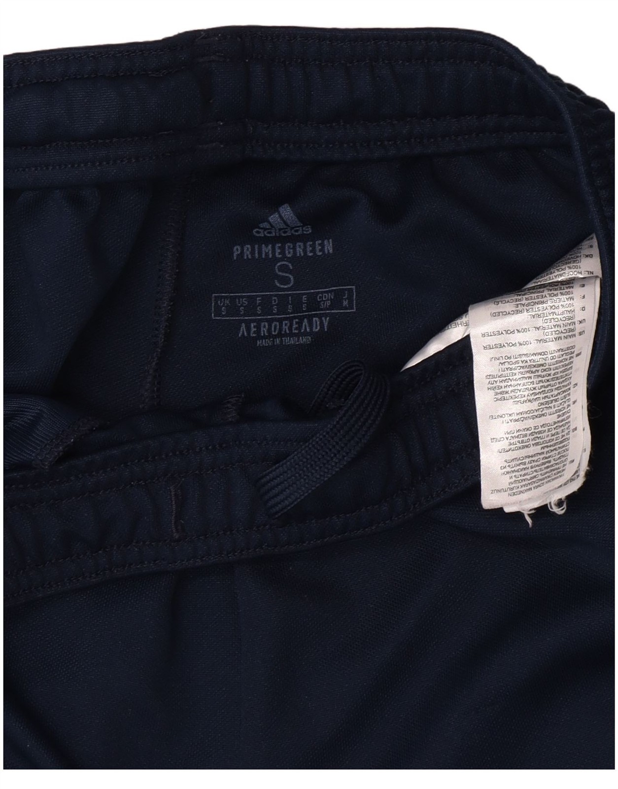 Adidas Mens Tracksuit Trousers Small  Navy Blue Polyester DK14 thumbnail 6