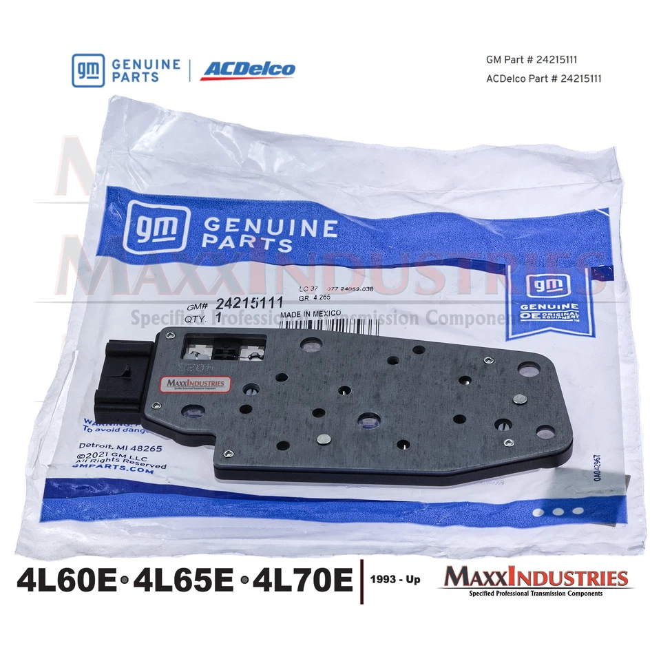 Colector interruptor de presión de transmisión 1993-en 4L60E 4L65 4L70 OEM GM original Foto 3 de 3