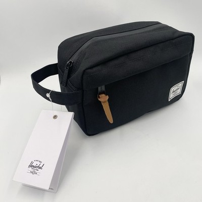 Herschel Supply Co. CHAPTER TRAVEL TOILETRY BAG Black NWT NEW
