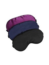 Silk-Sleep-Mask Eye-Mask Eye-Cover Eyeshade - 100 Silk Soft Adjustable