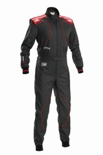 OMP KS-4 MY 2026 RACE SUIT - BLACK + RED - NEW - KART - TRACK DAYS  -