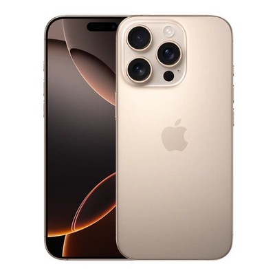 Apple iPhone 16 Pro - 128GB - Desert Titanium -Unlocked - 90%+ Battery Excellent