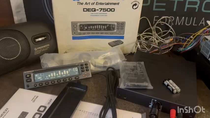 NEW PIONEER DEQ-7500 Car DSP Audio Proccessor Equalizer Analyzer