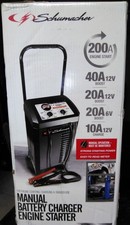 Schumacher Electric Battery Charger Wheeled