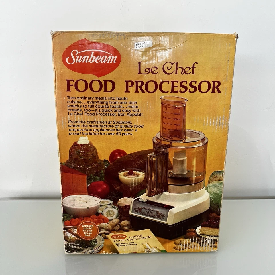 New Sealed Vintage Sunbeam Le Chef Food Processor Model 14-11 - Image 2 of 4