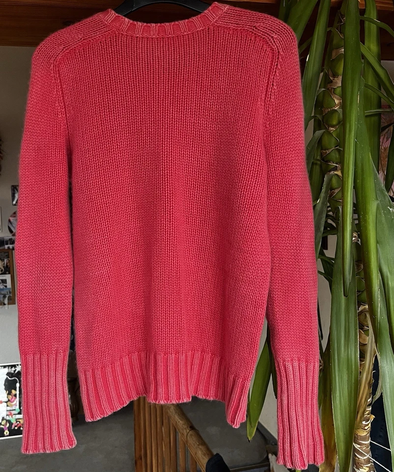 NP 750€ IRIS VON ARNIM 100% Kaschmir Pullover dick warm Gr. M Rosa Pink - Bild 4 von 4