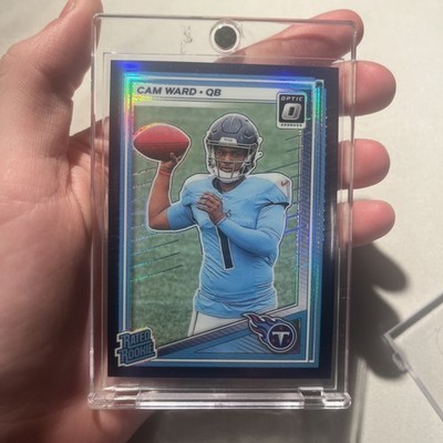 2025 Panini Optic - Cam Ward #293 Purple /60 Tennessee Titans