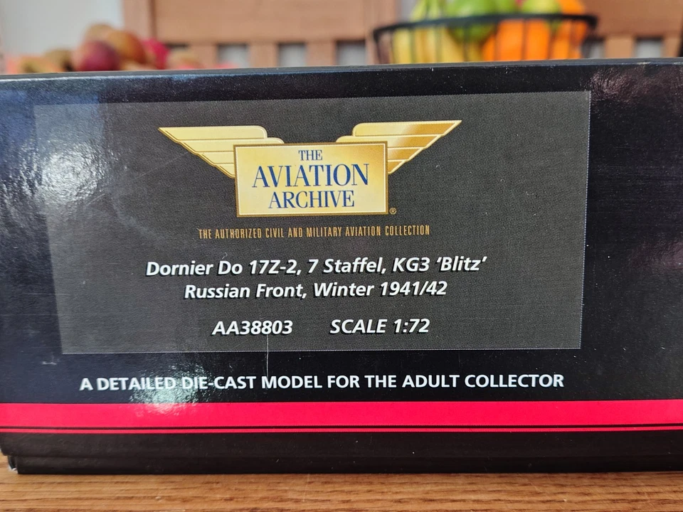 Corgi Aviation Archive Dornier Do17-Z 7./KG 3 5K + HR Russian Front 1941 AA38803 - Image 4 of 4