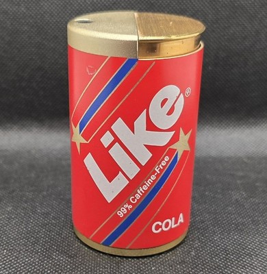 Vintage 1980s Like Cola Table Lighter Ibelo West Germany 7up Soda Advertising