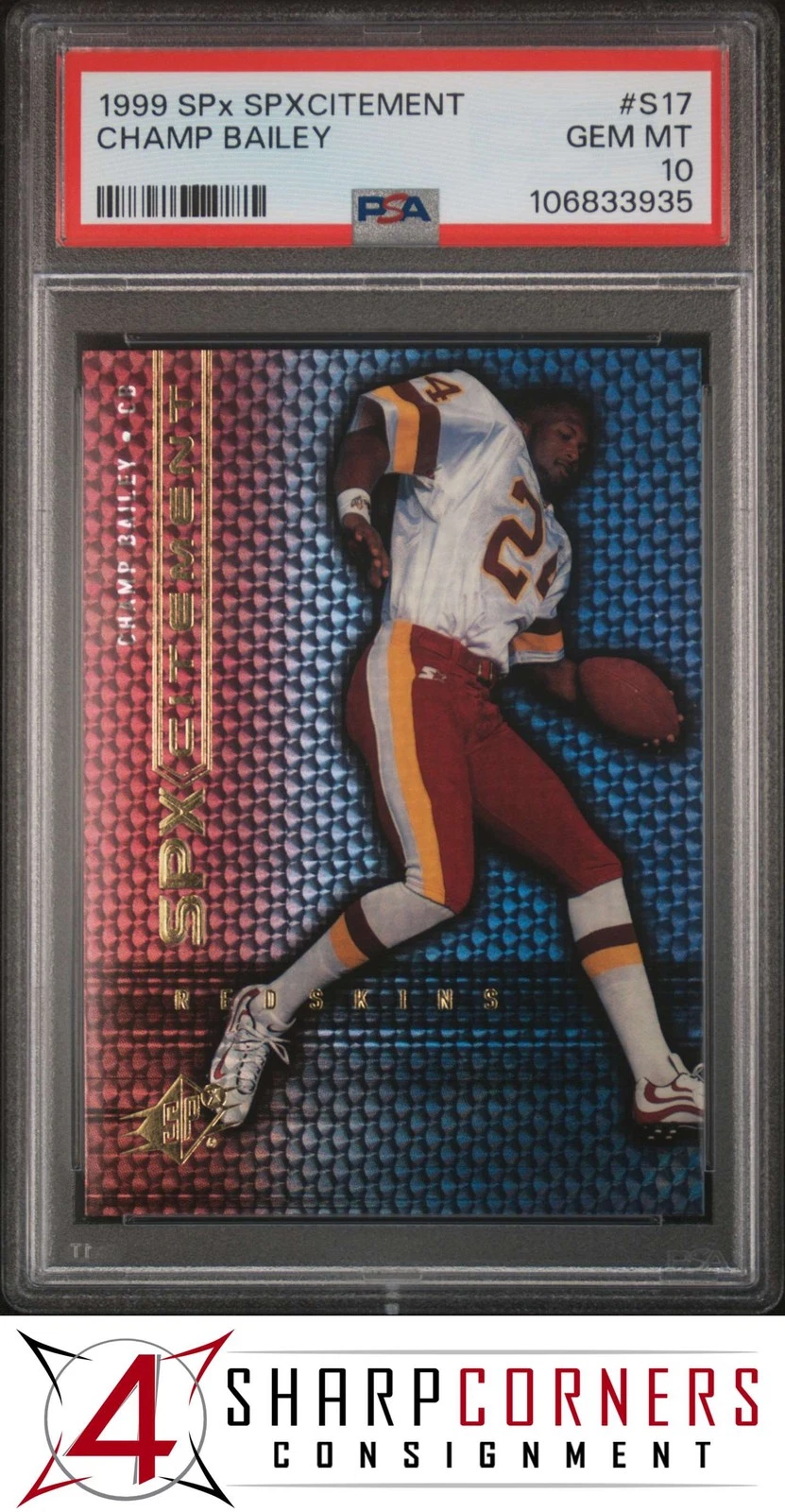 Champ Bailey SPx SPxcitement #S17 Base