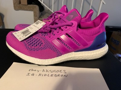 NEW Adidas UltraBoost 1.0 Primeknit 10.5 m9.5 Flash Pink OG 5x 4d