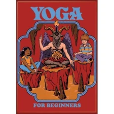 STEVEN RHODES YOGA FOR BEGINNERS MAGNET 2.5” X 3.5” NEW