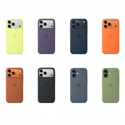 New Silicone Phone Case with MagSafe For iPhone 17 17Air 17Pro 17ProMax