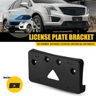 1X Support de montage support de plaque d'immatriculation avant pour Cadillac XT5 2017-24 84740003