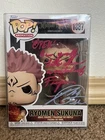Funko Pop Jujutsu Kaisen Vinyl Figure Ryomen Sukuna #1887 SIGNED