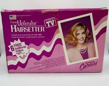Richard Caruso Molecular Steam Hair setter 16 roller curlers Clips Box set READ