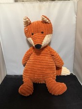 Jellycat Fox Large Cordy Roy 17" Corduroy Stuffed Animal Orange Cord Plush JZ58