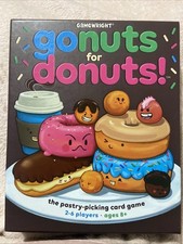 Go Nuts for Donuts Gamewright Card Game 98% C...