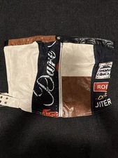 Brown And Black And White Sleeveless Top ￼