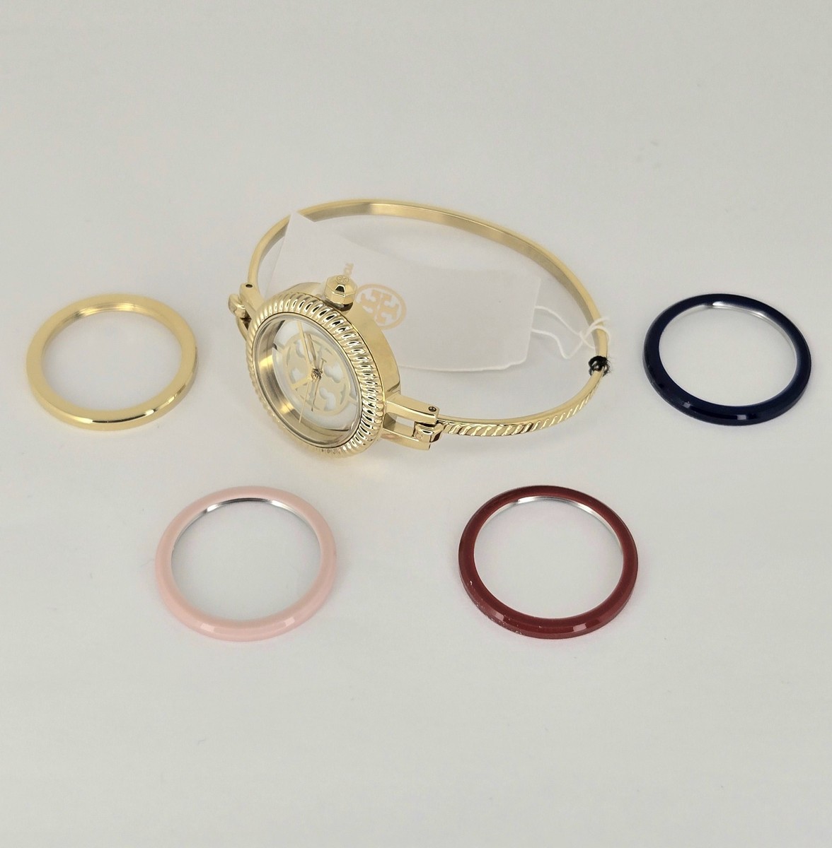 Tory Burch Ladies Reva Gold Plated Stainless Steel Quartz Watch Tory Burch Ladies Reva Gold Plated Stainless Steel Quartz Watch