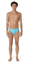 NEW NWT SPEEDO COMPETITION SUIT 32 DIVING SWIMMING BRIEF SOLAR M 2  PICTON BLUE