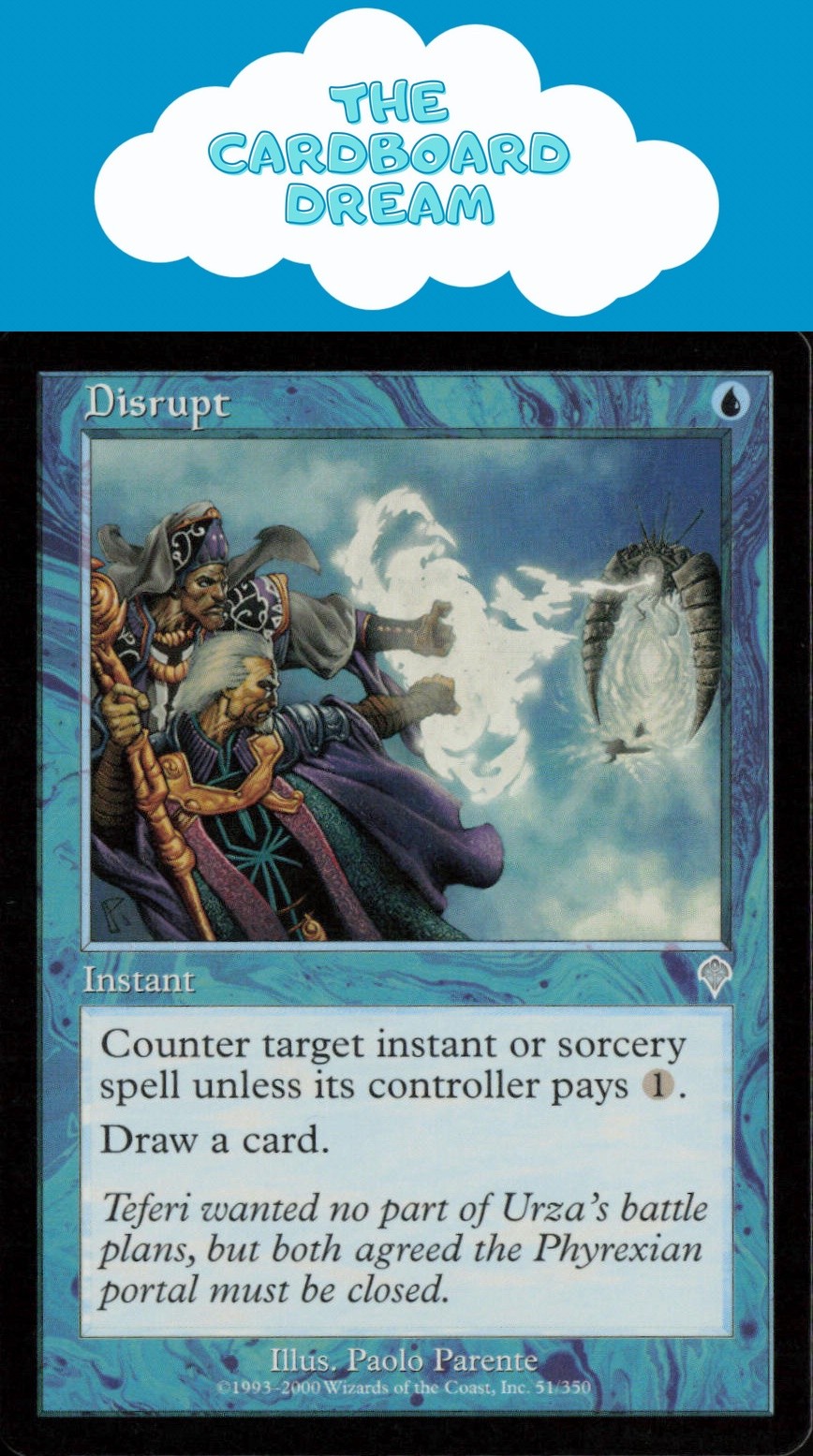Disrupt Invasion #51 Uncommon Magic The Gathering Card