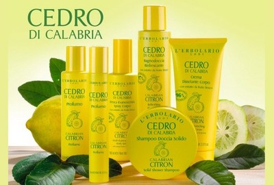 L'Erbolario di Lodi Cedro di Calabria komplette Linie