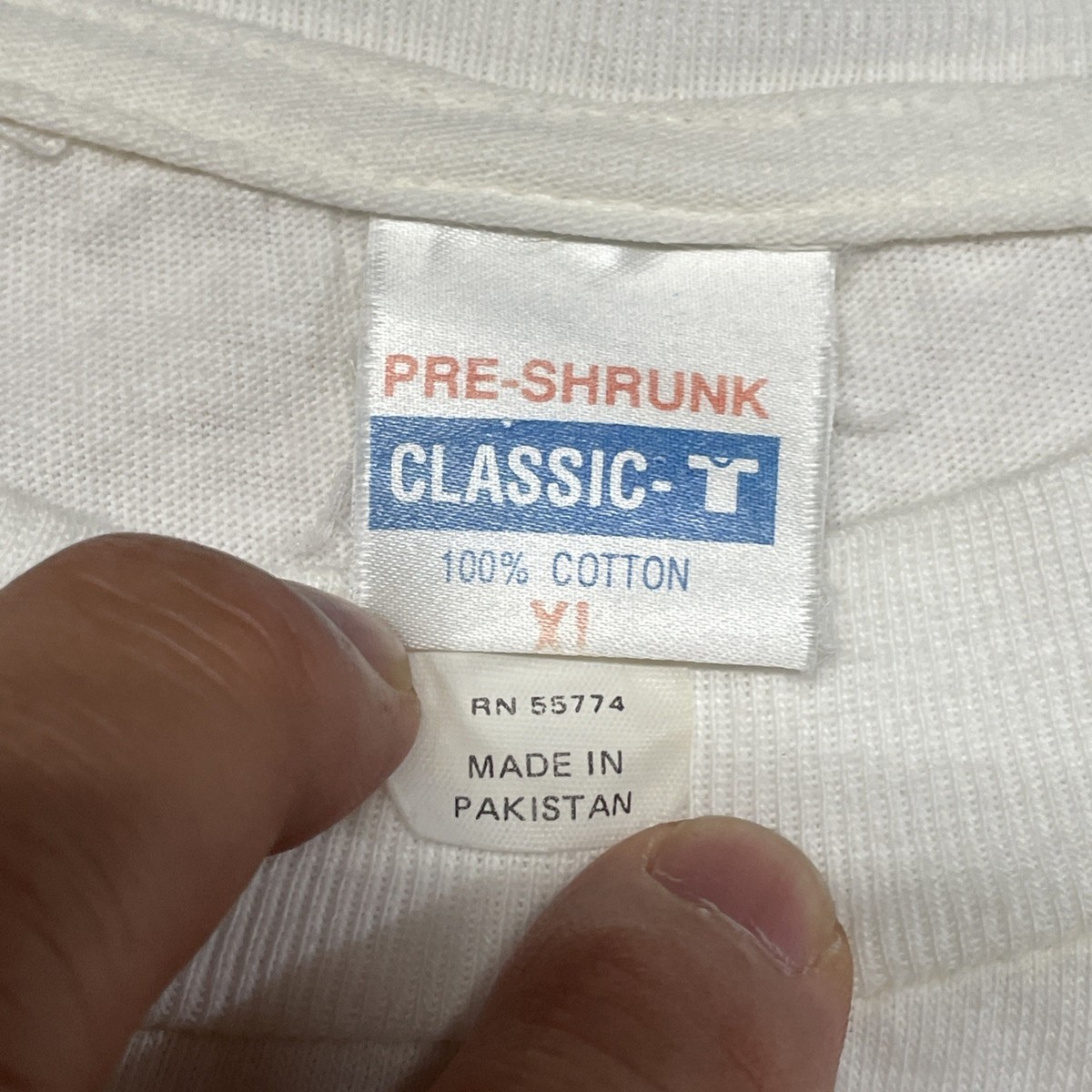 VTG 1993 Beefy T FREE WILLY Movie Promo T-Shirt Mens XL White