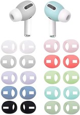 Fit in Case Earbuds Ear Skins Earbud Cover Ear Tips Covers with , Ultra-Thin ...
