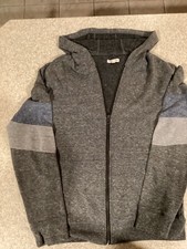 Boys TUCKER  TATE HOODIE, Full-Zip, Gray Heather, XXL 18/20, EXCELLENT CDTN.
