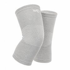2-Pack Bamboo Knee Compression Sleeve for Men and Women, Compression Knee Sle...