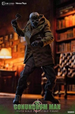 Six Feet Lane Studio Venus Toys Riddler 6in Action Figure Doll