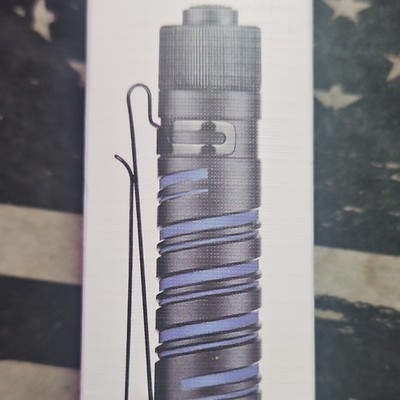Olight i5T EOS Black/Blue  Aluminum LED Flashlight 180 Lumens AAA Clip Magnetic