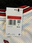 Jordan Michael Jordan Chicago Bulls #23 Men’s L NBA Basketball Jersey White/Red — photo 4