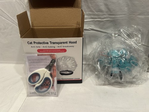 Cat Space Hood Protective Headgear For Cats