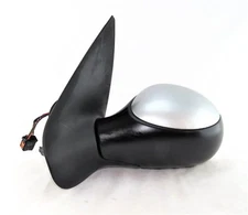 Peugeot 206 (2004-2009) Left Side Electric Heated Door Mirror Silver 96480965XT
