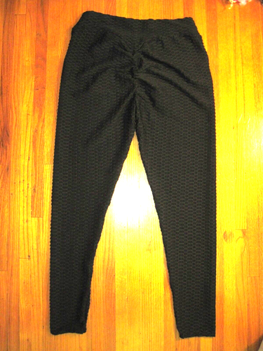 New Look Sport Black Scrunch Booty Push Up Butt Fitness Legging Sz 2XL-Tall